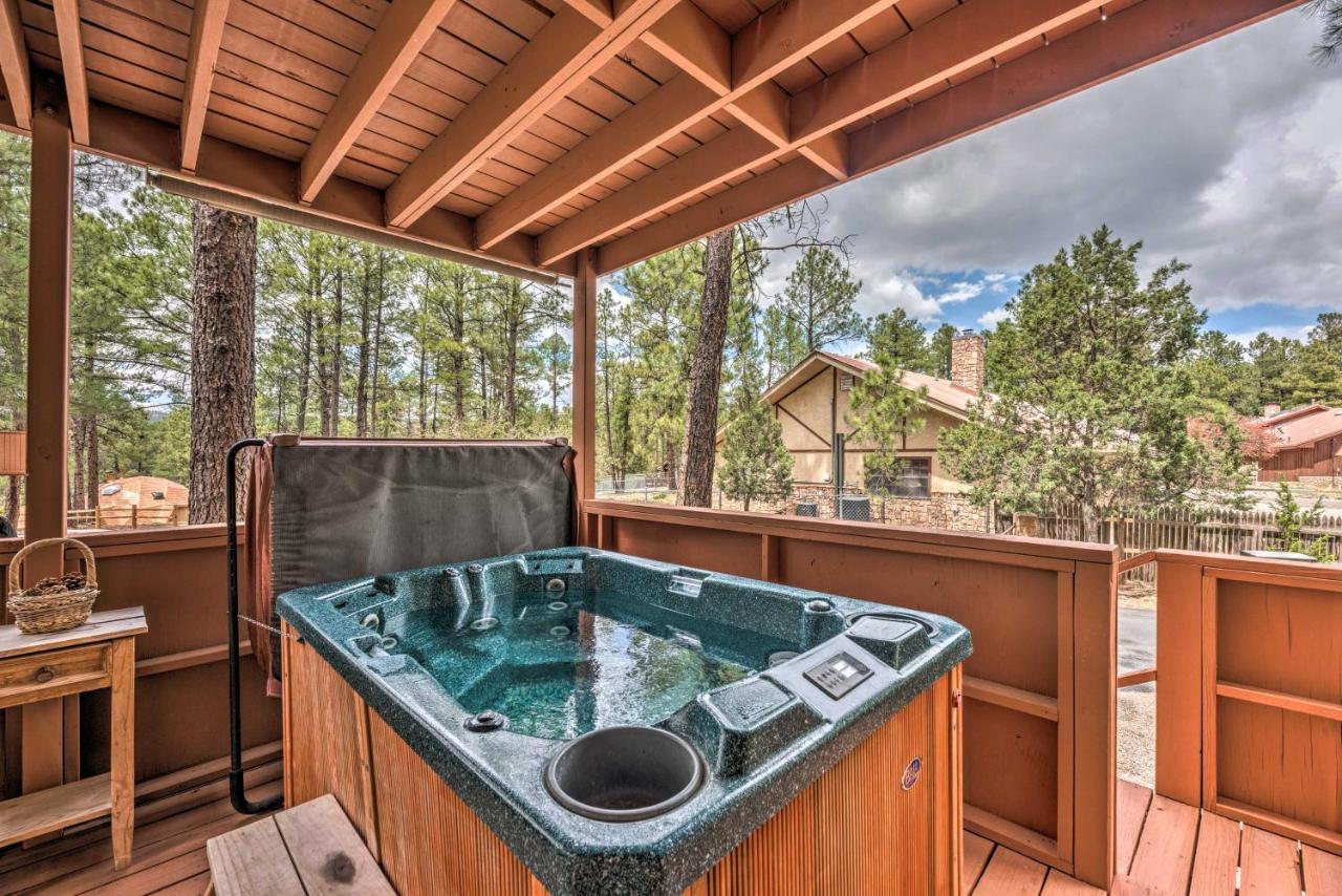 Condo With Hot Tub About 4 Miles To Ruidoso Winter Park! Dış mekan fotoğraf